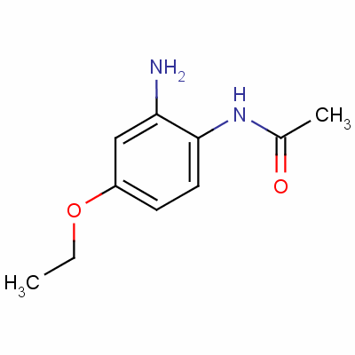 N-(2-氨基-4-乙氧基苯基)乙酰胺结构式_67169-91-9结构式