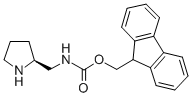 (S)-2-n-Fmoc-氨基甲基吡咯烷结构式_672310-16-6结构式