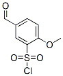 5-Formyl-2-methoxybenzenesulfonyl chloride Structure,672310-18-8Structure