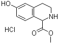 (+/-)-7-Hydroxy-1,2,3,4-tetrahydro-3-isoquinoline-4-carboxylic acid methyl ester hcl Structure,672310-19-9Structure