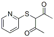 3-(2-吡啶硫代)戊烷-2,4-二酮结构式_67302-31-2结构式