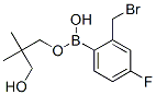 2-Bromomethyl-4-fluorophenylboronic acid neopentyl glycol ester Structure,673456-16-1Structure