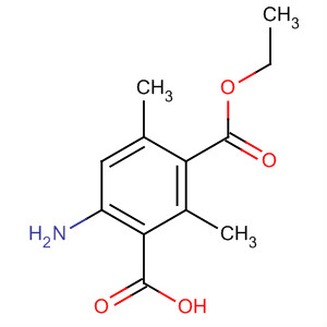 2-氨基-5-乙氧基羰基-4,6-二甲基苯甲酸结构式_67467-27-0结构式