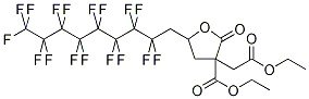3-(乙氧甲酰)-3-(甲基乙氧甲酰)-5-(1H,1H-全氟壬基)-丁内酯结构式_674786-75-5结构式