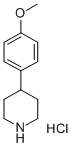 4-(4-Methoxyphenyl)piperidine Structure,6748-48-7Structure