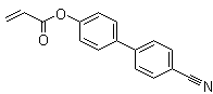 4-氰基联苯-4-基 2-丙烯酸酯结构式_67483-58-3结构式