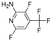 2-Amino-3,6-difluoro-4-(trifluoromethyl)pyridine Structure,675602-89-8Structure