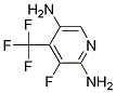 2,5-二氨基-3-氟-4-(三氟甲基)吡啶结构式_675602-90-1结构式