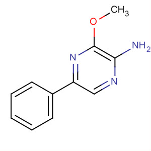 2-氨基-3-甲氧基-5-苯基吡嗪结构式_67602-06-6结构式