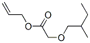 (2-甲基丁氧基)乙酸烯丙酯结构式_67634-01-9结构式