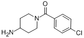 (4-氨基-哌啶-1-基)-(4-氯-苯基)-甲酮结构式_676559-87-8结构式