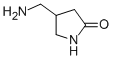 4-氨基甲基-吡咯烷-2-酮盐酸盐结构式_676627-00-2结构式