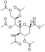 N-Acetyl-2-chloro-2-deoxyneuraminic acid methyl ester 4,7,8,9-tetraacetate Structure,67670-69-3Structure