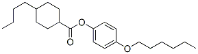 4-丁基环己烷羧酸-4-己基氧基苯酯结构式_67679-60-1结构式
