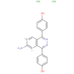 2,3-双(4-羟基苯基)喹噁啉-6-胺双盐酸盐结构式_677297-85-7结构式