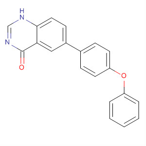 6-(4-苯氧基-苯基)-3H-喹唑啉-4-酮结构式_677298-26-9结构式