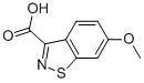 6-Methoxybenzo[d]isothiazole-3-carboxylic acid Structure,677304-64-2Structure