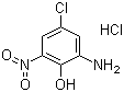 2-Amino-4-chloro-6-nitrophenol hydrochloride Structure,67815-68-3Structure