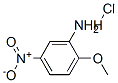 2-Methoxy-5-nitroaniline hydrochloride Structure,67827-72-9Structure