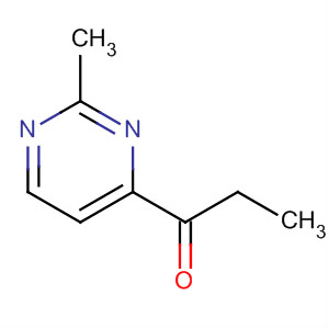 (9ci)-1-(2-甲基-4-嘧啶)-1-丙酮结构式_67860-39-3结构式