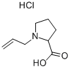 1-Allyl-pyrrolidine-2-carboxylic acid hydrochloride Structure,678988-13-1Structure