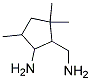 5-氨基-2,2,4-三甲基-1-环戊基甲胺结构式_67907-32-8结构式