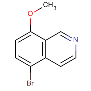 5-Bromo-8-methoxyisoquinoline Structure,679433-91-1Structure