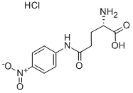 gamma-(p-硝基苯胺)-L-谷氨酸盐酸盐结构式_67953-08-6结构式