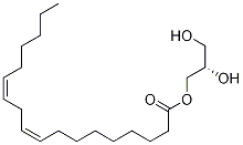 1-亚麻酰基-(2s)-甘油结构式_67968-46-1结构式