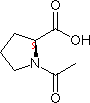N-Acetyl-L-proline Structure,68-95-1Structure