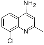 4-氨基-8-氯-2-甲基喹啉结构式_68017-48-1结构式