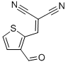 2-[(3-甲酰基-2-噻吩)亚甲基]丙二腈结构式_680215-37-6结构式