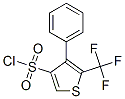 4-苯基-5-(三氟甲基)噻吩-3-磺酰氯结构式_680215-52-5结构式