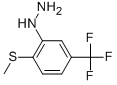 1-[2-(Methylthio)-5-(trifluoromethyl)phenyl!hydrazine Structure,680218-04-6Structure
