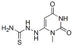 (9ci)-2-(1,2,3,6-四氢-3-甲基-2,6-二氧代-4-嘧啶)-肼硫代甲酰胺结构式_680222-82-6结构式