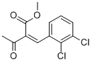 Z-2-(2,3-二氯苯基)亚甲基-3-氧代丁酸甲醚结构式_68064-69-7结构式