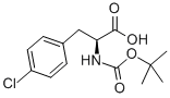 BOC-L-4-氯苯丙氨酸结构式_68090-88-0结构式