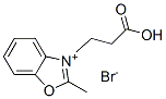 3-Carboxyethyl-2-methylbenzoxazolium bromide Structure,68123-42-2Structure