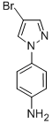 4-(4-Bromo-1h-pyrazol-1-yl)aniline Structure,681441-17-8Structure