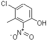 4-氯-3-甲基-2-硝基-苯酚结构式_6815-42-5结构式