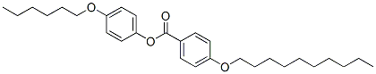 4-(己氧基)苯基-4-(癸基氧基)苯甲酸盐结构式_68162-09-4结构式