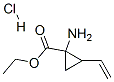1-氨基-2-乙烯基-环丙羧酸乙酯盐酸盐结构式_681807-60-3结构式
