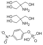 4-Nitrophenylphosphoric Acid Bis[tris(hydroxymethyl)aminomethane] Salt Structure,68189-42-4Structure