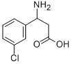3-氨基-3-(3-氯苯基)-丙酸结构式_68208-21-9结构式