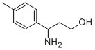 3-氨基-3-对甲苯-1-丙醇结构式_68208-23-1结构式