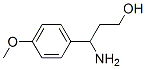 3-氨基-3-对甲氧基苯基-1-丙醇结构式_68208-24-2结构式