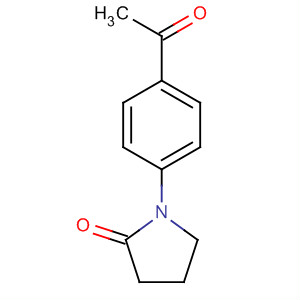 1-(4-乙酰基苯基)-2-吡咯烷酮结构式_682351-65-1结构式