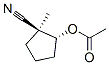 (1s,2r)-(9ci)-2-(乙酰基氧基)-1-甲基-环戊烷甲腈结构式_682746-75-4结构式