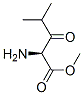 (9ci)-3-氧代-亮氨酸甲酯结构式_68277-02-1结构式