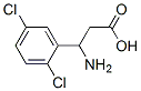3-氨基-3-(2,5-二氯苯基)-丙酸结构式_682803-48-1结构式